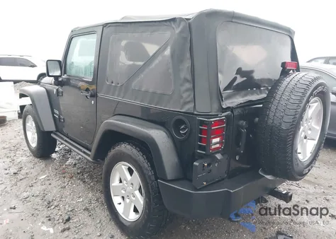 2012 Jeep Wrangler Sport z USA, uszkodzony, nr VIN 1C4AJWAG8CL262755